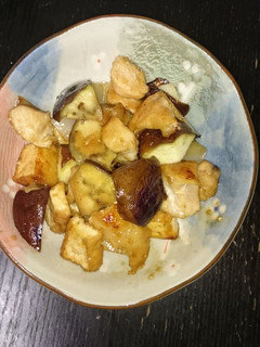 ☆鶏むね肉と茄子と厚揚げの甘酢炒め☆-レシピのメイン写真