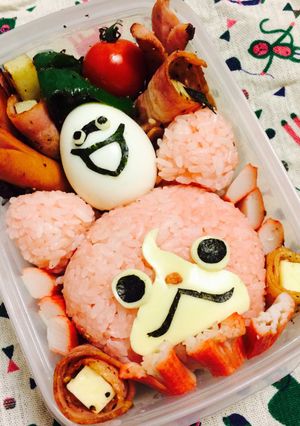 キャラ弁 ジバニャン-レシピのメイン写真