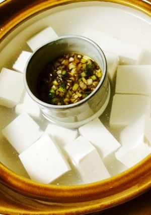 湯豆腐　たれ・つゆ　（ほんだし）-レシピのメイン写真