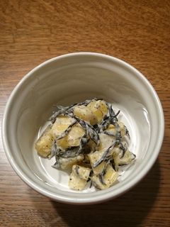 さつまいもと芽ひじきのマヨサラダ-レシピのメイン写真