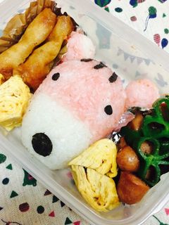 キャラ弁 シマリスくん-レシピのメイン写真