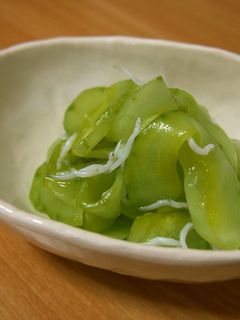 黒うりの酢の物-レシピのメイン写真