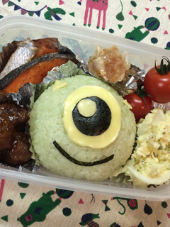 キャラ弁 マイク-レシピのメイン写真