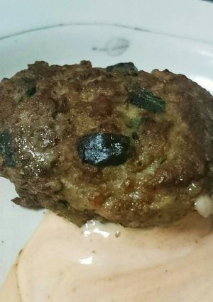 ニラハンバーグ-レシピのメイン写真