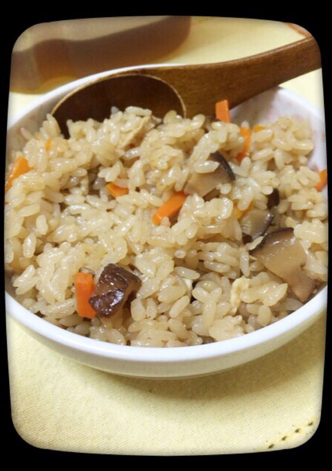 簡単炊き込みご飯-レシピのメイン写真