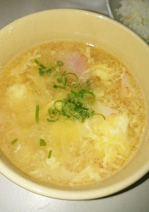 カニかまで超★絶品たまごスープ-レシピのメイン写真