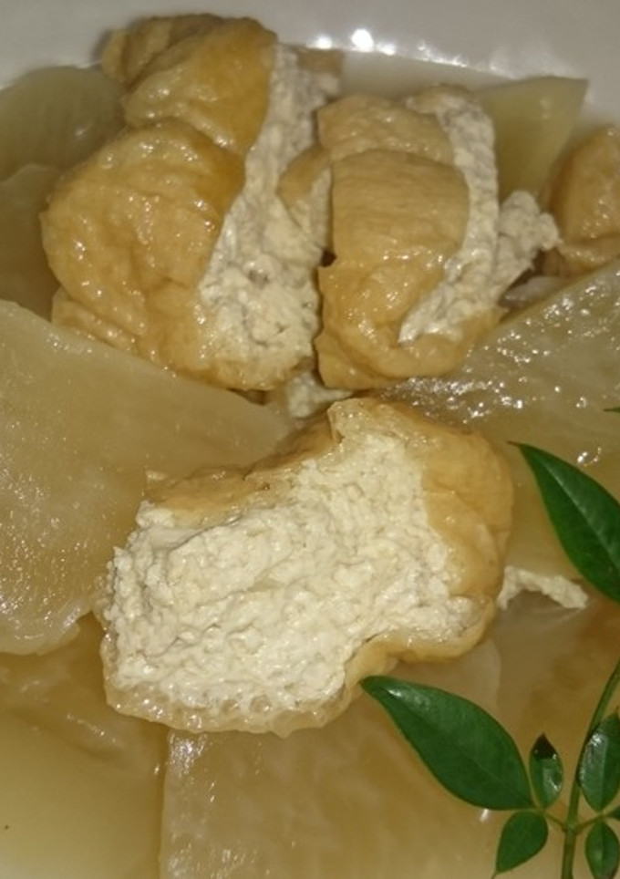 お年寄り絶讚シリーズ❗大根の揚げ煮❗-レシピのメイン写真