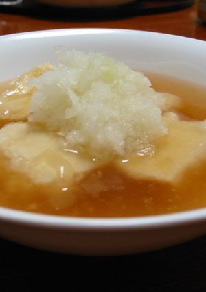 生姜の風味と大根おろしで揚げ出し豆腐-レシピのメイン写真