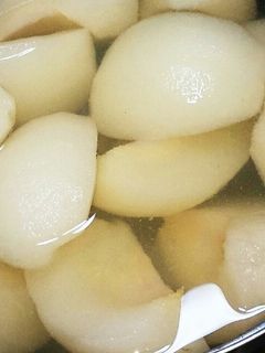 和梨コンポート-レシピのメイン写真