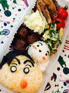 キャラ弁 しんちゃん-レシピのメイン写真