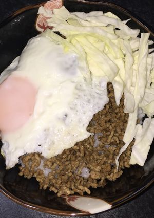 伝説のロコモコ（ハンバーグ抜き）-レシピのメイン写真