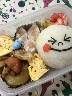 キャラ弁 ライン ムーン-レシピのメイン写真
