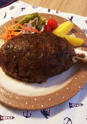 マンガ肉☆誕生日サプライズに♡-レシピのメイン写真