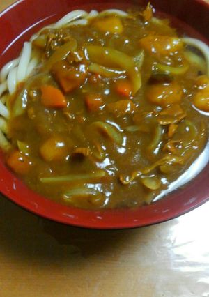 適当料理のあまりのカレーうどん-レシピのメイン写真