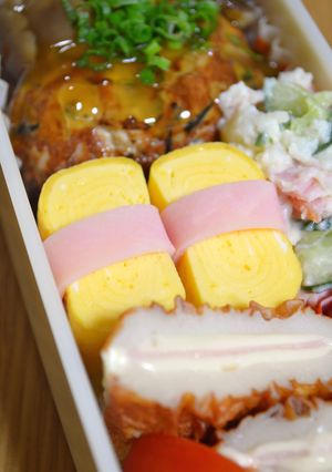 お弁当*いつもの卵焼きに一工夫♡-レシピのメイン写真