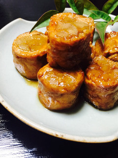 お弁当の定番!ごぼうの肉巻き-レシピのメイン写真