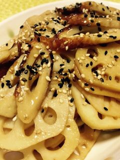 人気常備菜!れんこんと竹輪のきんぴら-レシピのメイン写真