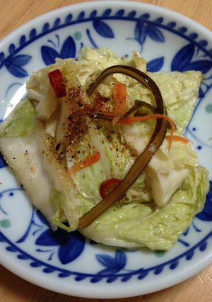 白菜の漬物-レシピのメイン写真