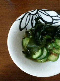 きゅうりとわかめの酢の物-レシピのメイン写真