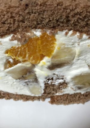 フルーツロールケーキ-レシピのメイン写真