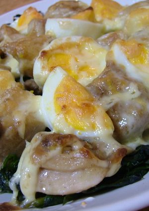 鶏とほうれん草のチーズ焼き☆-レシピのメイン写真