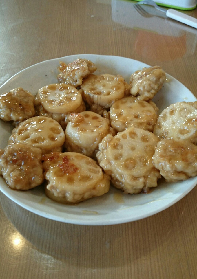 豚肉の蓮根はさみ焼き-レシピのメイン写真