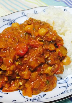 市販ルーで辛すぎない◎野菜キーマカレー-レシピのメイン写真