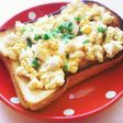 豆腐とチーズの和風トースト