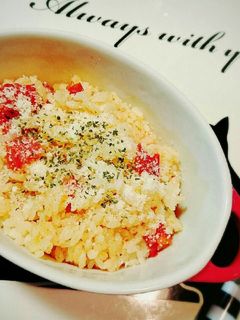 ミニトマト de 洋風炊き込みご飯-レシピのメイン写真