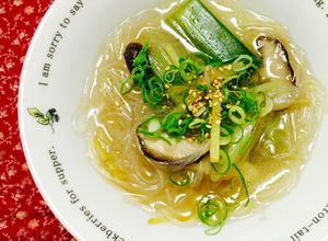 春雨・ねぎ・しいたけの♪中華風スープ-レシピのメイン写真