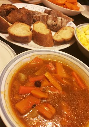 赤色ベジタブルファースト・スープ-レシピのメイン写真