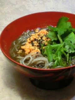 黒ゴマ春雨スープ-レシピのメイン写真