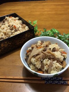 餅米プラス✨別鍋炒り煮もっちり混ぜご飯✨-レシピのメイン写真