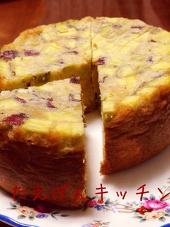 さつま芋のアップサイドダウンケーキ-レシピのメイン写真