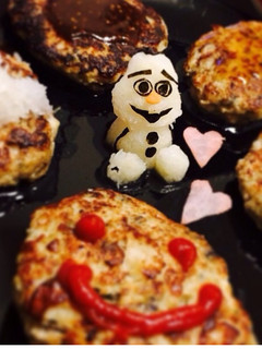 大根おろしアート オラフ-レシピのメイン写真