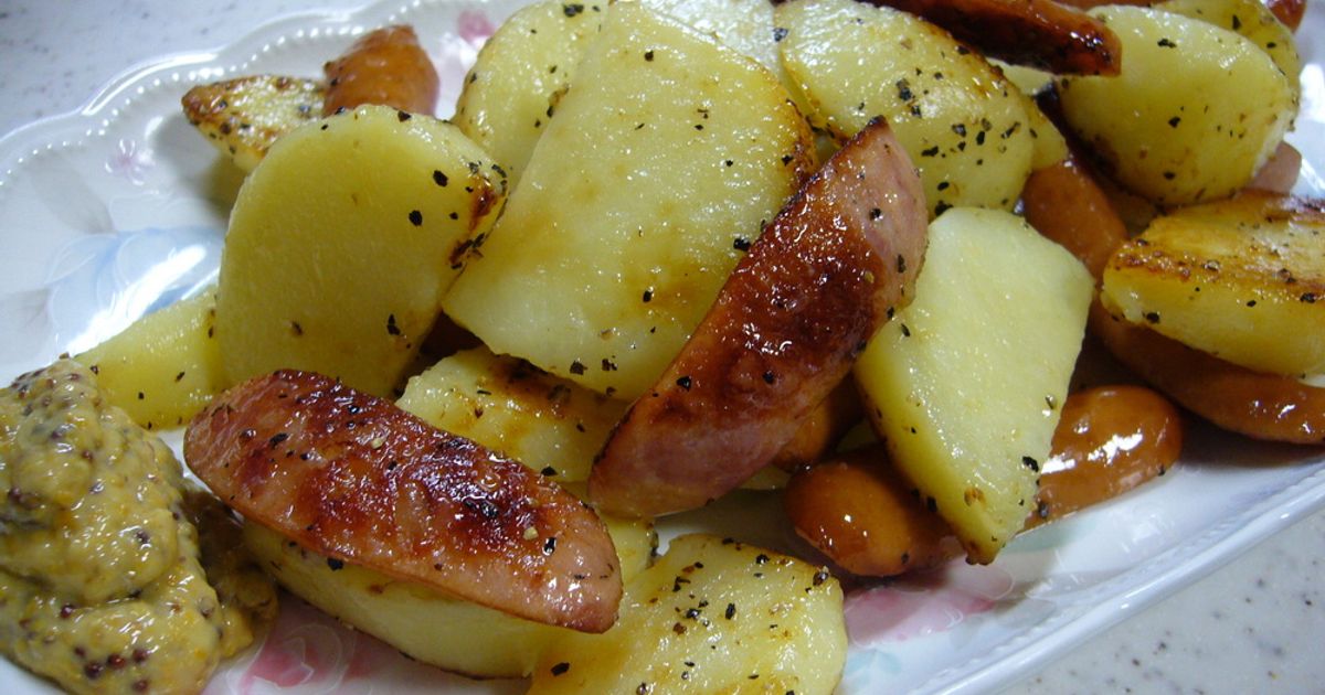 ウチの簡単ジャーマンポテト by ムー君 【クックパッド】 簡単おいしい