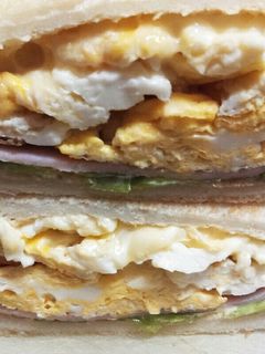 ハムチーとたまごのホットサンド-レシピのメイン写真