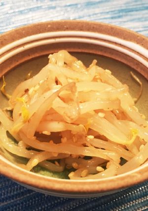 腹ペコ男子パクパク！ピリ辛もやし☆-レシピのメイン写真