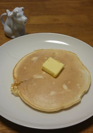 パンケーキにマシュマロ！-レシピのメイン写真