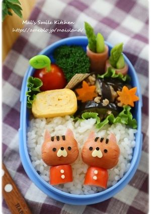 指人形なリスくん♪キャラ弁-レシピのメイン写真