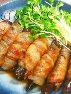 ナスがジュワうまっ♡ナスの豚巻き照り焼き-レシピのメイン写真
