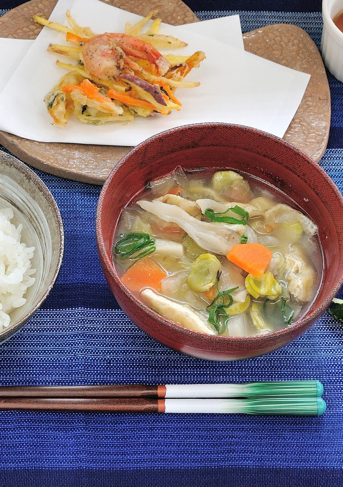 福井のめぐみ汁【学校給食】-レシピのメイン写真