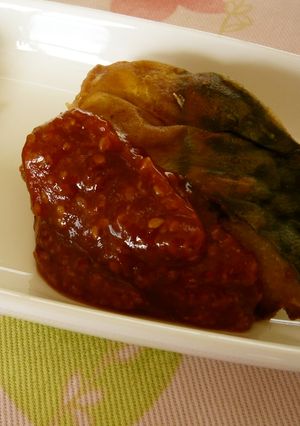 さばのセサミケチャップソース【学校給食】-レシピのメイン写真