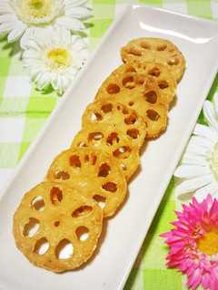 レンコンのノンフライ唐揚げ-レシピのメイン写真