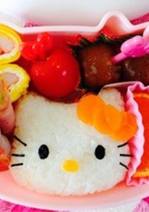 キティちゃん弁当…♩-レシピのメイン写真