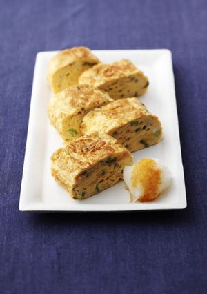 五目厚焼き卵-レシピのメイン写真