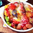 残った野菜で*チーズ焼き