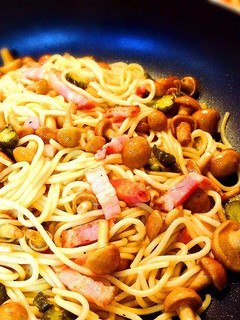 なめこの和風パスタ オススメ-レシピのメイン写真