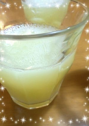 シンプルりんごジュース　ミキサーで♪-レシピのメイン写真