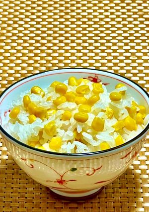 コーン缶で❣️とうもろこしご飯-レシピのメイン写真